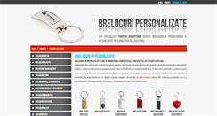 Desktop Screenshot of brelocuripersonalizate.ro