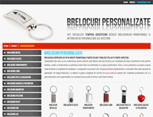 Tablet Screenshot of brelocuripersonalizate.ro